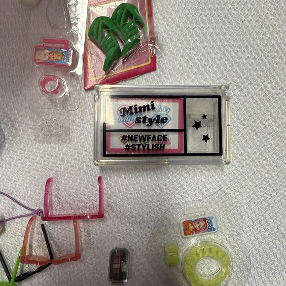 Licca Mimi Takara Doll 75+ Accessories Lot Shoes Purses Headbands Regular & Mini - Picture 14 of 16